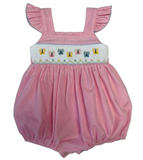 BUTTERFLY SMOCKED WAIST DRESS