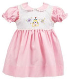GIRLS ENCHANTED PRINCESS CASTLE DRESS - PINK