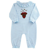 REINDEER- GIRLS KNIT ROMPER