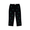 CRITTER SHEFFIELD PANTS (CORDUROY) NEWPORT NIGHT WITH TREE EMBROIDERY