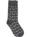 BOYS LUCKY DUCK SOCKS- GREY WITH ANTLERS