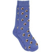 BOYS LUCKY DUCK SOCKS- BLUE FOOTBALL