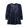 NAVY BLUE SEQUIN DRESS