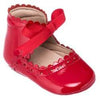 GIRLS BABY SABRINA SHOES PATENT - RED
