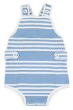 SKIPPER SUNSUIT - SADDLE RIDGE STRIPE (SARASOTA SKY)
