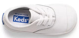 KEDS LITTLE KIDS CHAMPION LEATHER LACE TOE CAP