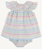 DOROTHY DAY DRESS - SAN ANTONIO STRIPE WITH BLOOMERS