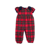 RYLEIGH ROMPER SOCIETY PREP PLAID WITH NANTUCKET NAVY