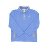 HAYWORD HALF-ZIP (FLEECE) BARBADOS BLUE WITH GRANTLEY GRAY