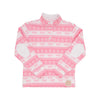 PENDLETON'S POPPED COLLAR - FROSTY FAIRISLE (PINK)