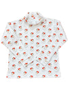 ALL OVER PRINT SANTA TURTLENECK