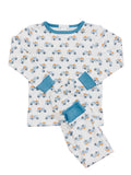 ALL OVER PRINT PUMPKIN TRUCK PJ SET