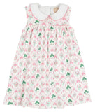 SLEEVELESS MARY DAL DRESS - BOXWOODS AND BOWS WITH ROMANY ROSE