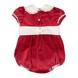 SANTA RED VELVET ROMPER