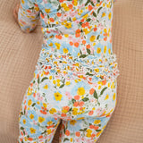 SERAPHINA MODAL MAGNETIC FOOTIE WITH RUFFLE