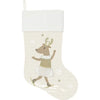 SKATING REINDEER STOCKING