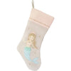 'MIMI' MERMAID LINEN CHRISTMAS STOCKING