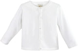 WHITE UNISEX SWEATER