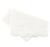 GIRLS EMBROIDERED RECEIVING BLANKET - WHITE