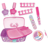 TIE DYE BUTTERFLY DREAM COLLECTION NAIL POLISH WITH MAKEUP CASE CARRIER SET