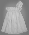 GIRL SMOCKED SPECIAL OCCASION GOWN SET
