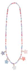 BOUTIQUE SHIMMER FLOWER NECKLACE