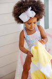 SEABROOK BATHING SUIT GLASTONBURY BLOOMS WITH PALM BEACH PINK AND LAUDERDALE LAVENDER