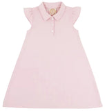 MAUDE'S POLO DRESS PALM BEACH PINK