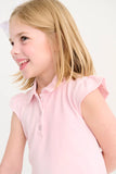 MAUDE'S POLO DRESS PALM BEACH PINK
