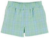 SHEFFIELD SHORTS PELHAM BAY PLAID ( GREEN )