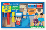 DELUXE WOODEN TOOL BELT SET