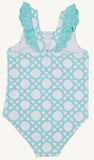 LONG BAY BATHING SUIT CATAMARAN CANE WITH EDISTO EGG BLUE