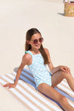LONG BAY BATHING SUIT CATAMARAN CANE WITH EDISTO EGG BLUE