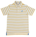 PRIM AND PROPER POLO LAKE CLAIRE LINES WITH WOOD BOAT BLUE STORK