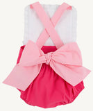 SALLY SUNSUIT PALM SPRING PUNCH WITH SANDPEARL PINK