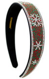CHRISTMAS HOLIDAY SNOWFLAKE HEADBAND