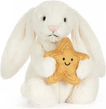 CREAM BUNNY WITH STAR