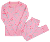 SARA JANE'S SWEET DREAM SET - FANCY LIKE FLORAL WITH HAMPTONS HOT PINK