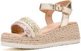 ZHARA SOFT GOLD WEDGE
