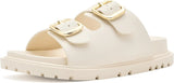 GIRLS ELODEE TO SLIDES - BONE