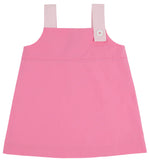 JILLIAN JUMPER HAMPTONS HOT PINK AND PALM BEACH PINK WITH HEART TULIP APPLIQUE