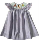 MERMAID SMOCKED WAIST DRESS