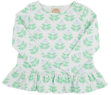 LONG SLEEVE LOVE YOU BACK TOP - HANOVER HAND BLOCK