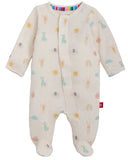 MAGNETIC FOOTIE LULLABY SKY PINK