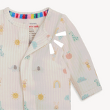 MAGNETIC FOOTIE LULLABY SKY PINK