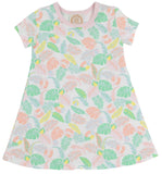 POLLY PLAY DRESS HAPPY IN HARBOUR ISLAND WITH PALM BEACH PINK