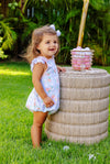 SAYLOR SUNSUIT CAYMAN ISLAND CANE WITH PALM BEACH PINK