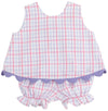 SUSANNE SWING TOP SET WINTER PARK WINDOWPANE WITH PALISADES PURPLE RIC RAC