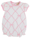 PENNY'S PLAY BUBBLE BELLE MEADE BOW WITH PIER PARTY PINK