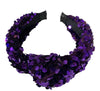 LULU BEBE SEQUIN HEADBAND- PURPLE